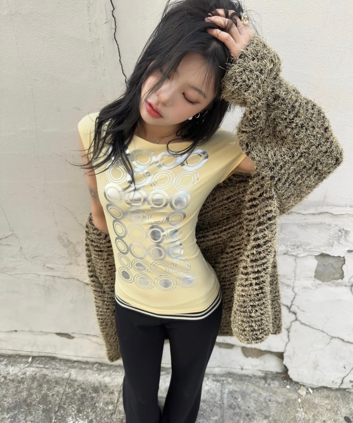 아람하우스 Metallic Sleeveless 반팔 레몬 상품이미지2