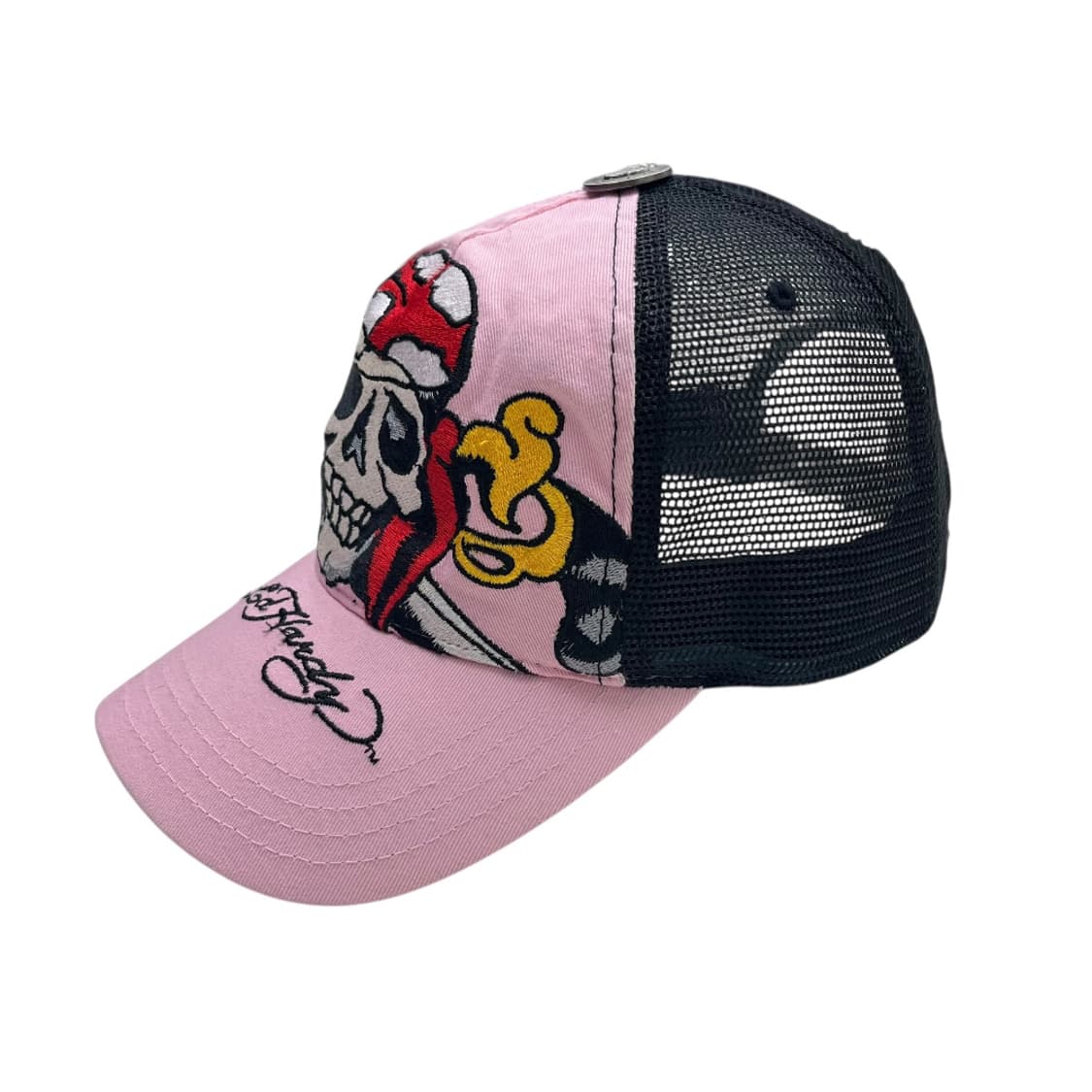 에드하디 올드스쿨 타투 핑크 캡 상품이미지5