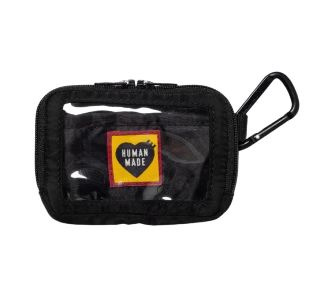 새제품) 휴먼 메이드 밀리터리 카드 케이스 지갑 블랙 파우치 키링 상품이미지2