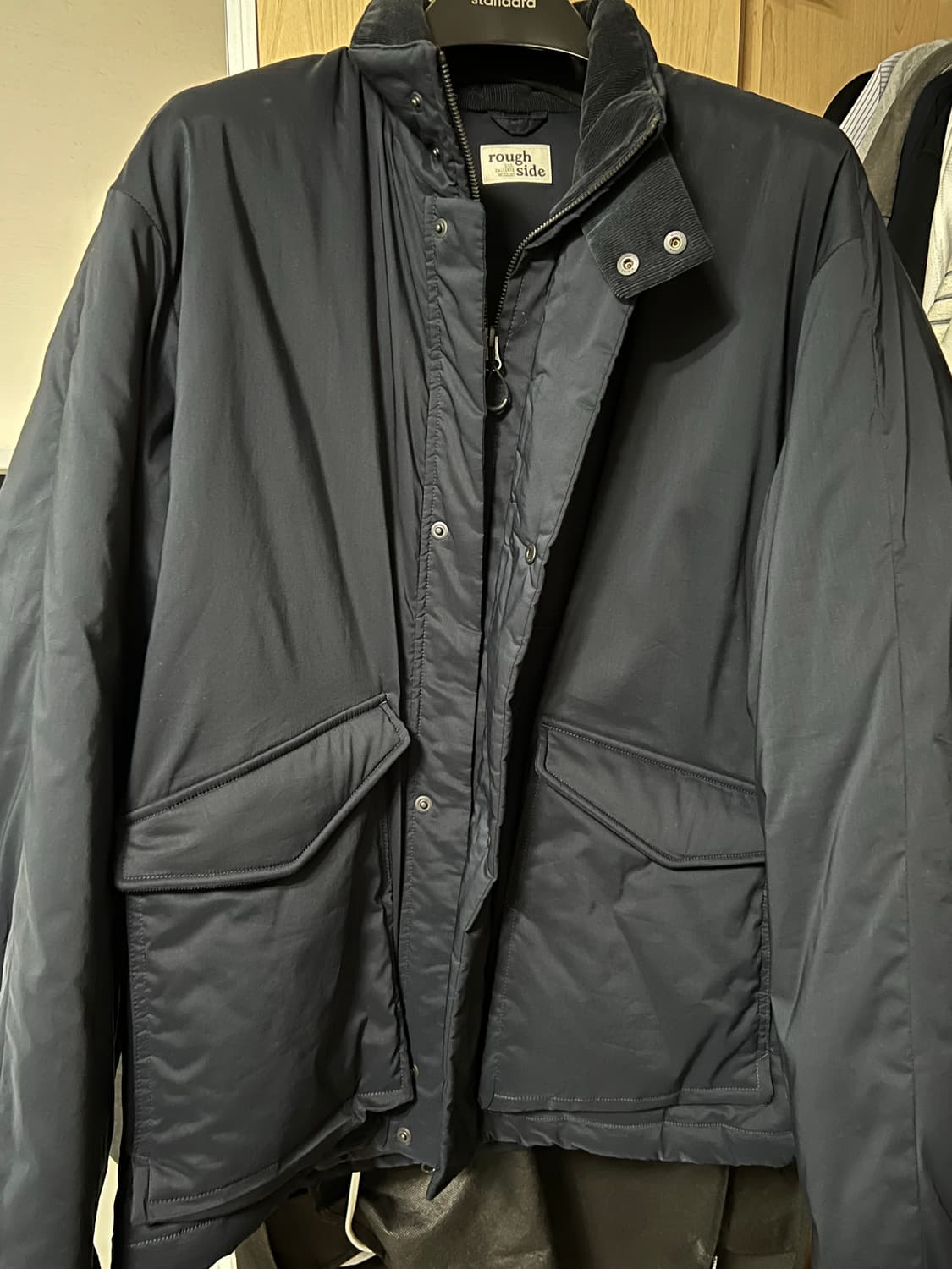 러프사이드 인슐레이션 컴뱃 파카 네이비  상품이미지2