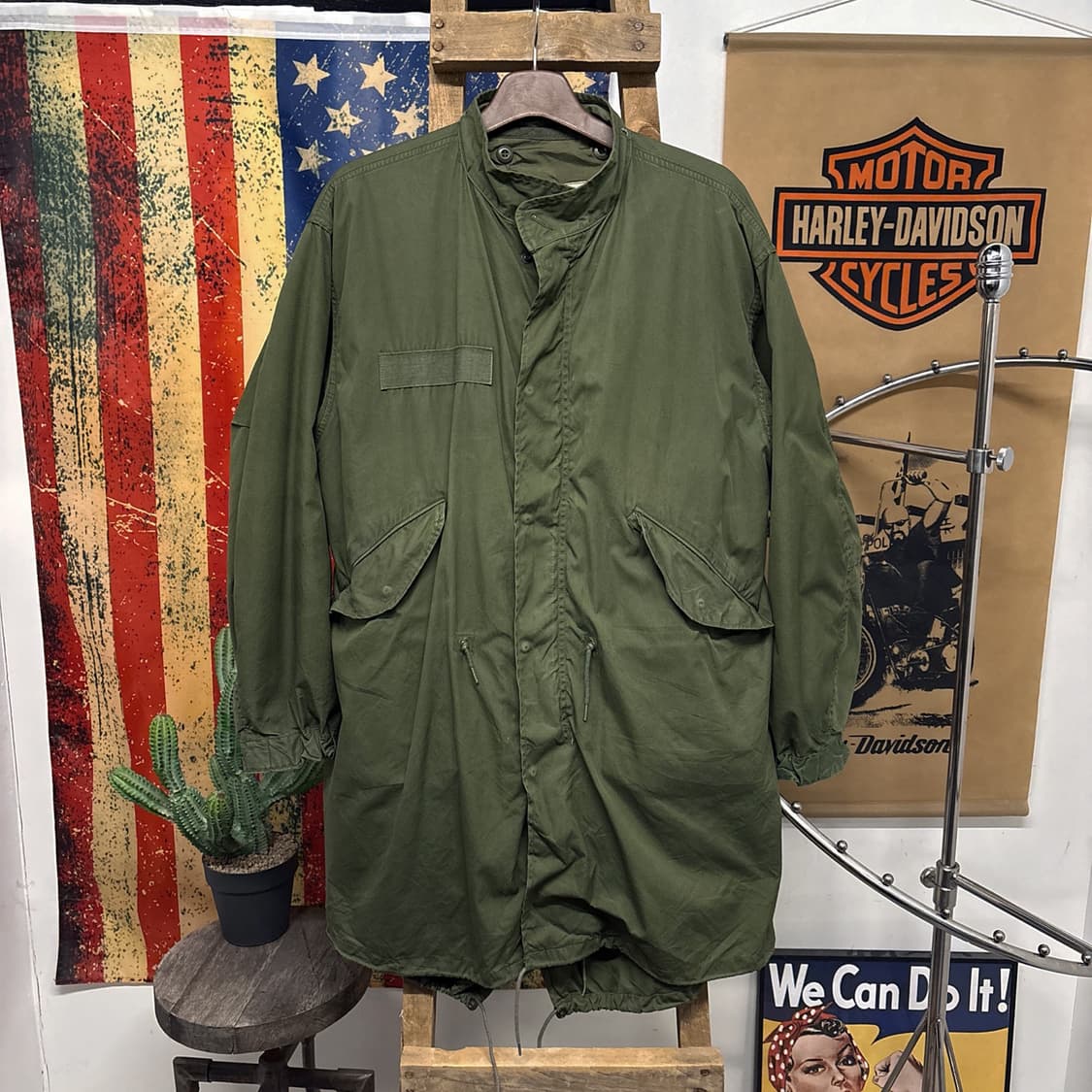 60s 오리지널 U.S. ARMY M-65 피쉬테일 파카 N432 상품이미지1