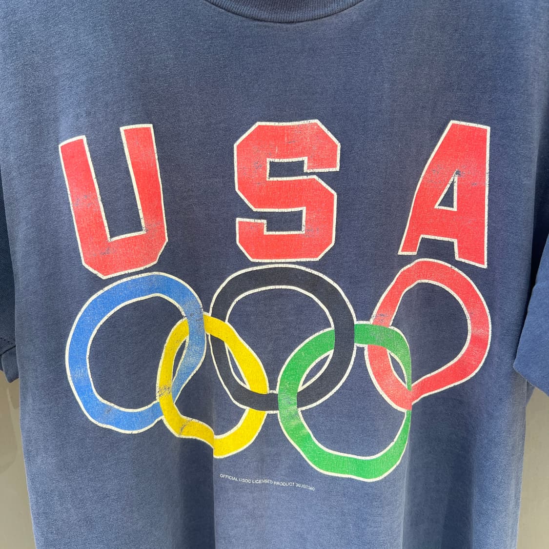 90s 빈티지 USA Hanes Olympic single stitch 상품이미지2