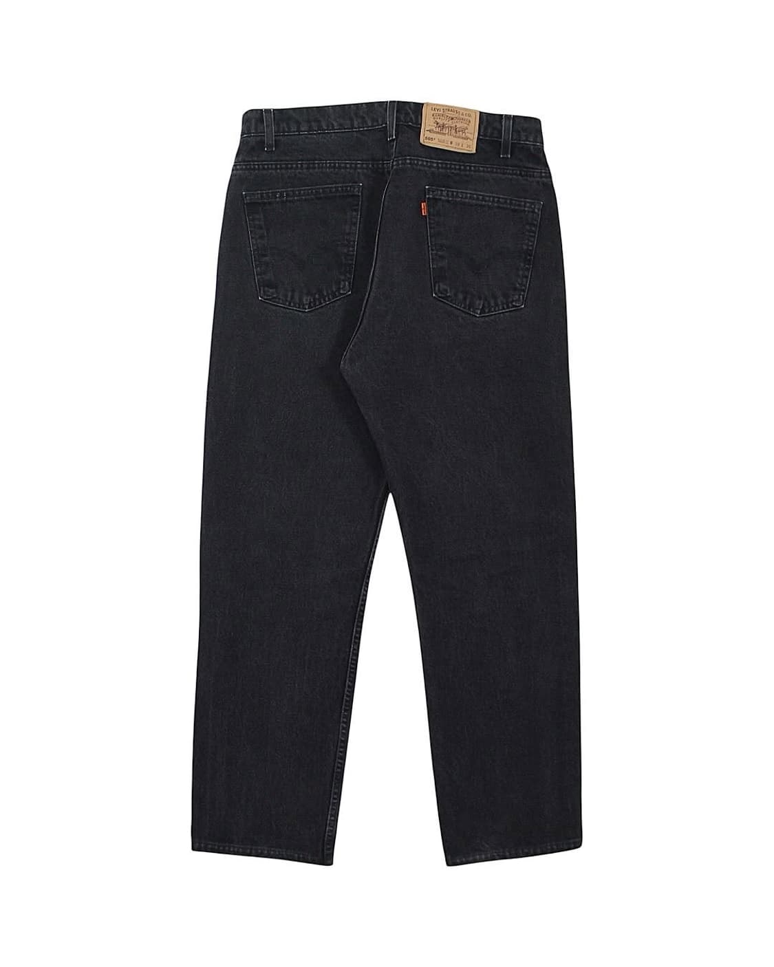 1997 USA 리바이스 505 블랙 데님 팬츠 오렌지탭 빈티지 미국제 상품이미지2