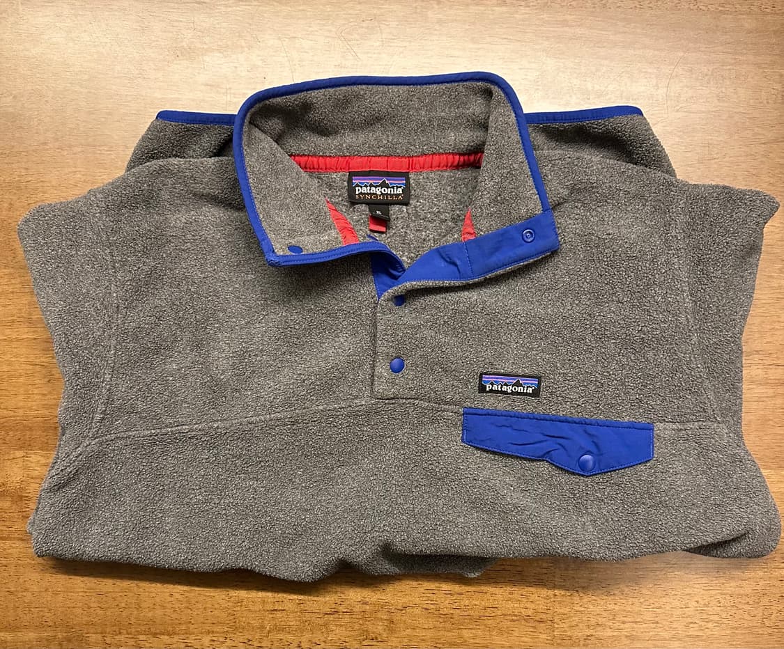 파타고니아 신칠라 그레이/블루 XL 상품이미지1