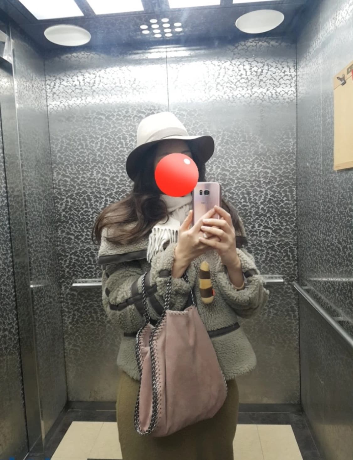 스텔라맥카트니 로즈핑크색 파라벨라 토트백 상품이미지3