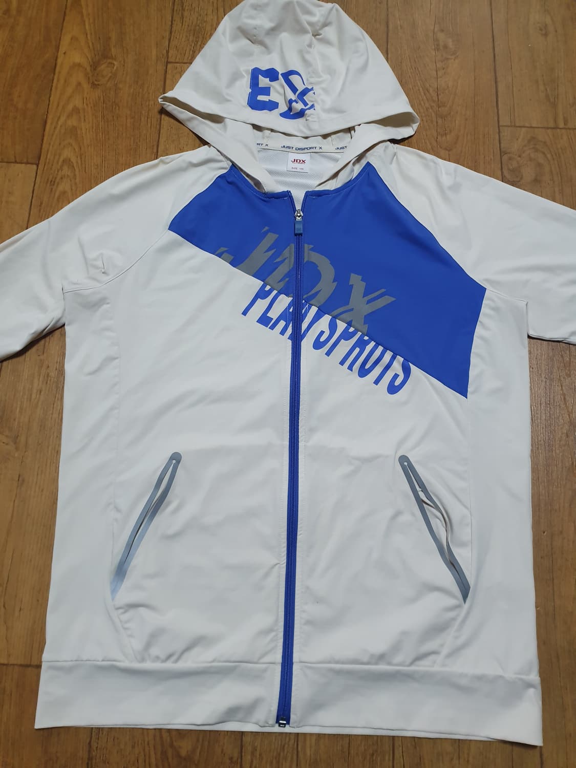 1078 JDX 골프 후드집업 105 사이즈입니다 상품이미지1