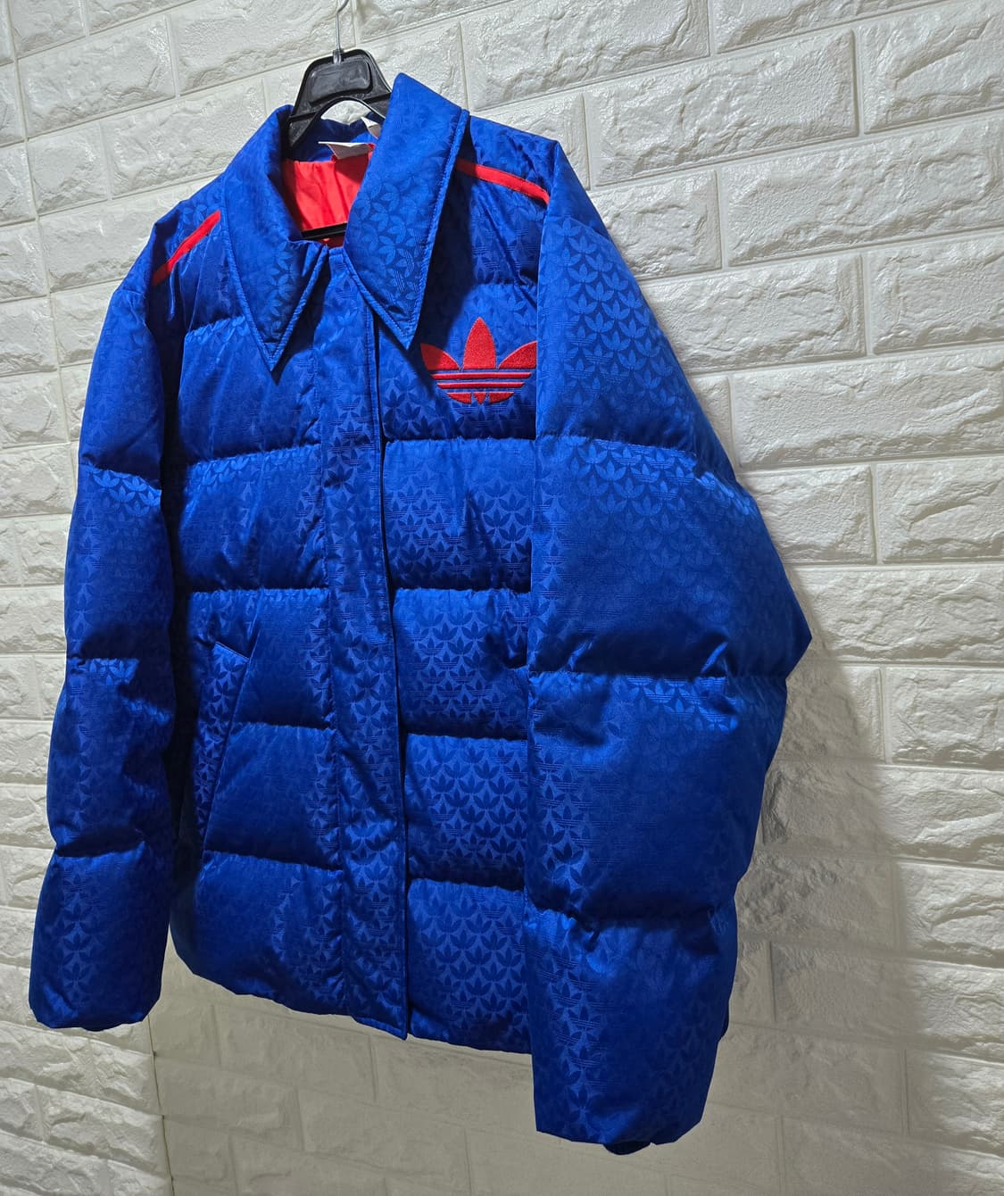거의새것/ 아디다스 모노그램 푸퍼 덕다운 패딩자켓 90~100 상품이미지4