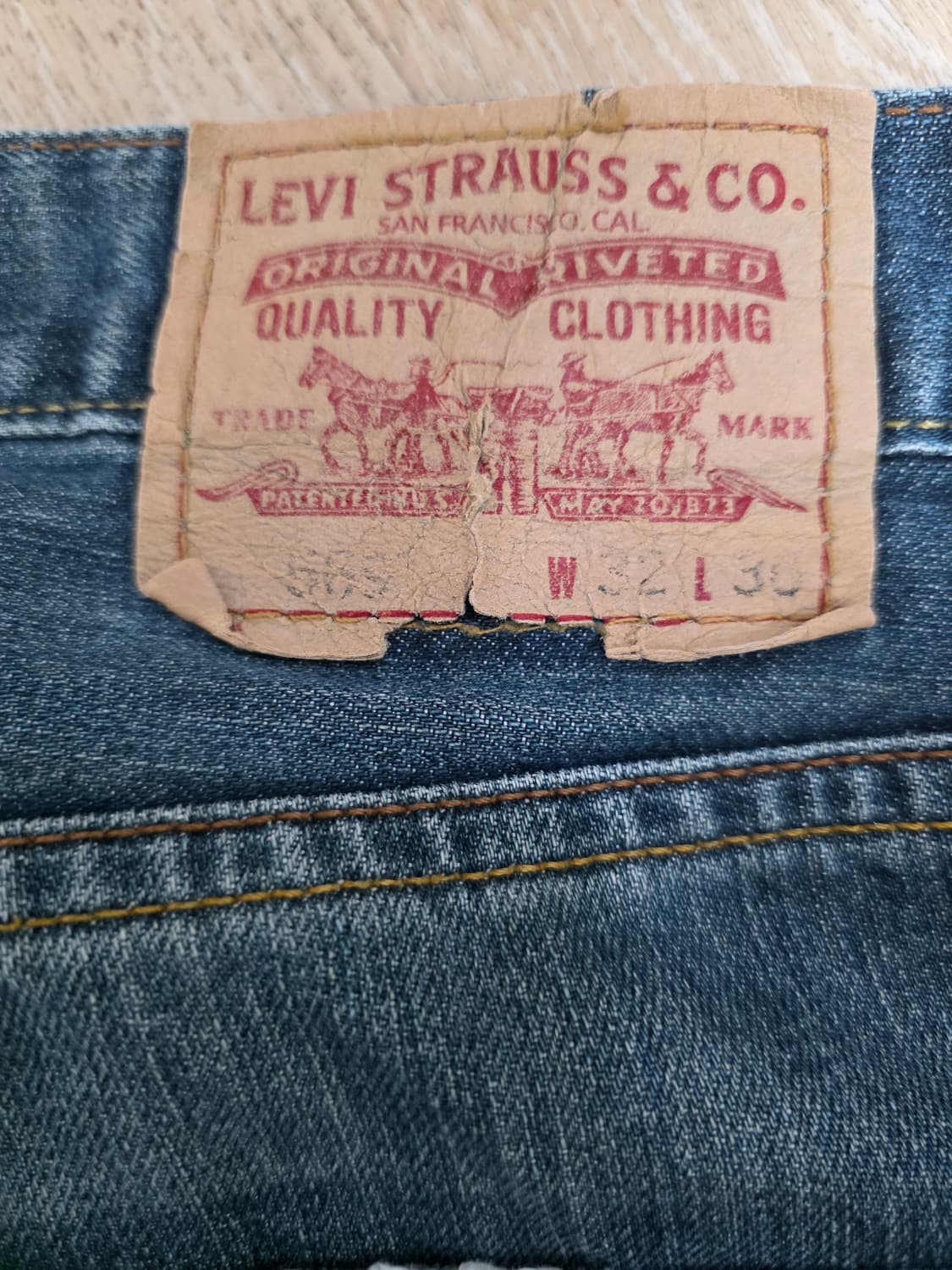 빈티지 리바이스 569 루즈 스트레이트 32 상품이미지3