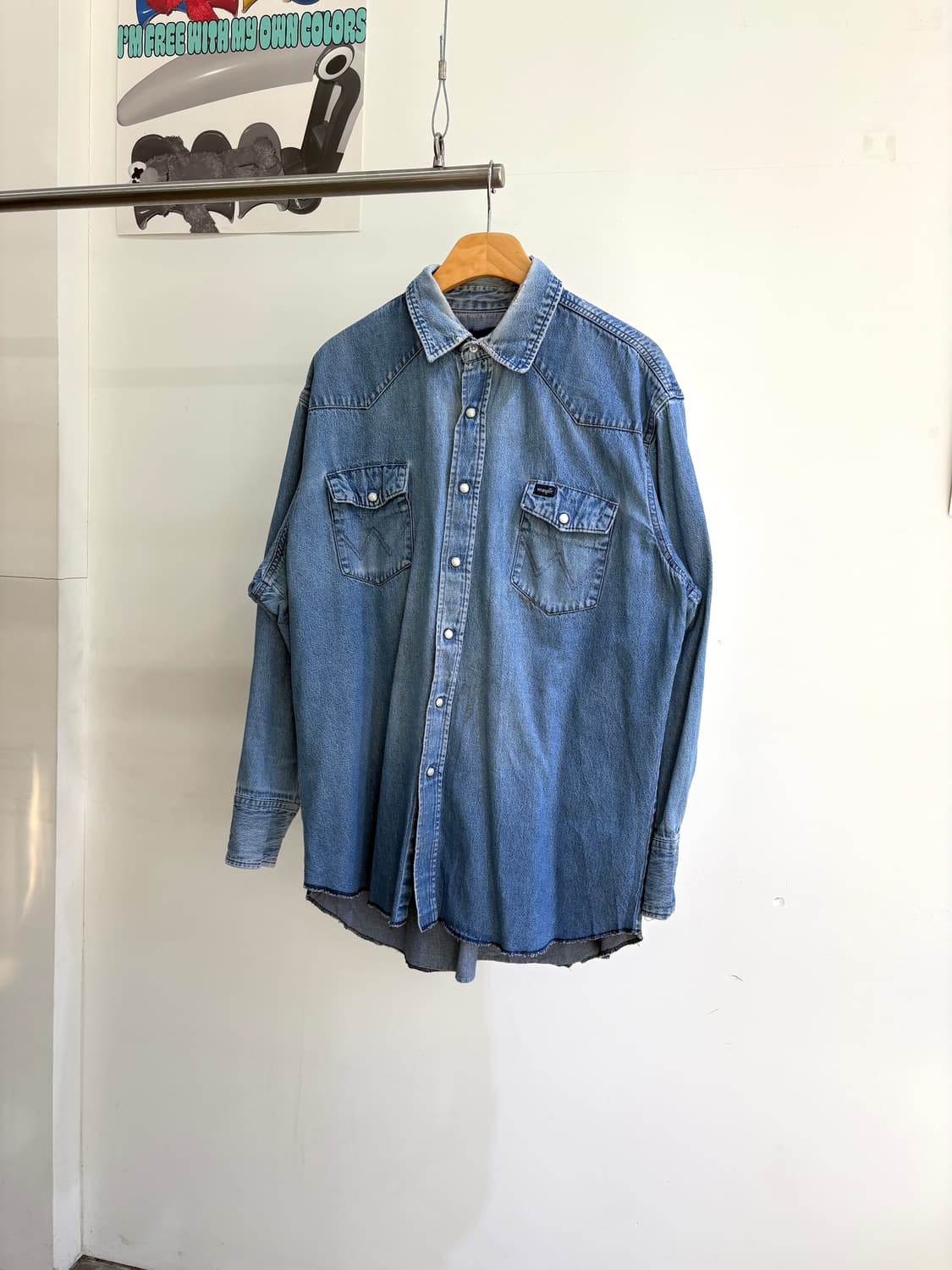 WRANGLER 데님셔츠 상품이미지1