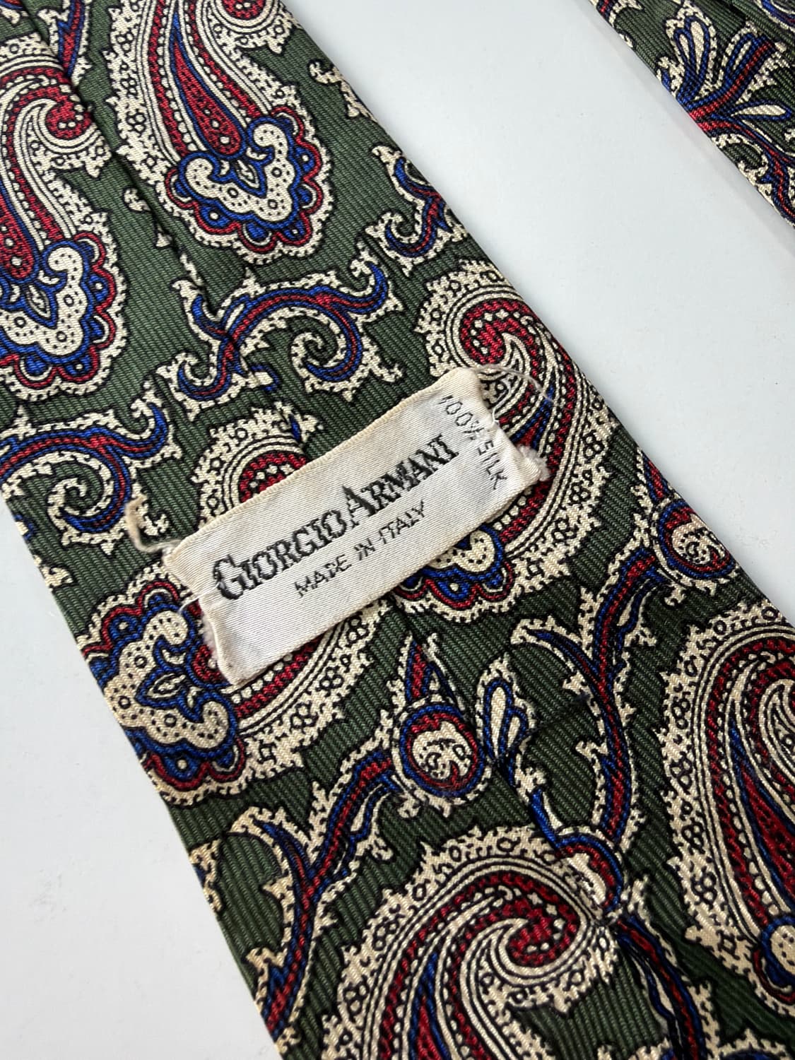 조르지오 아르마니 (Giorgio armani) 실크 넥타이 8.7cm 상품이미지6