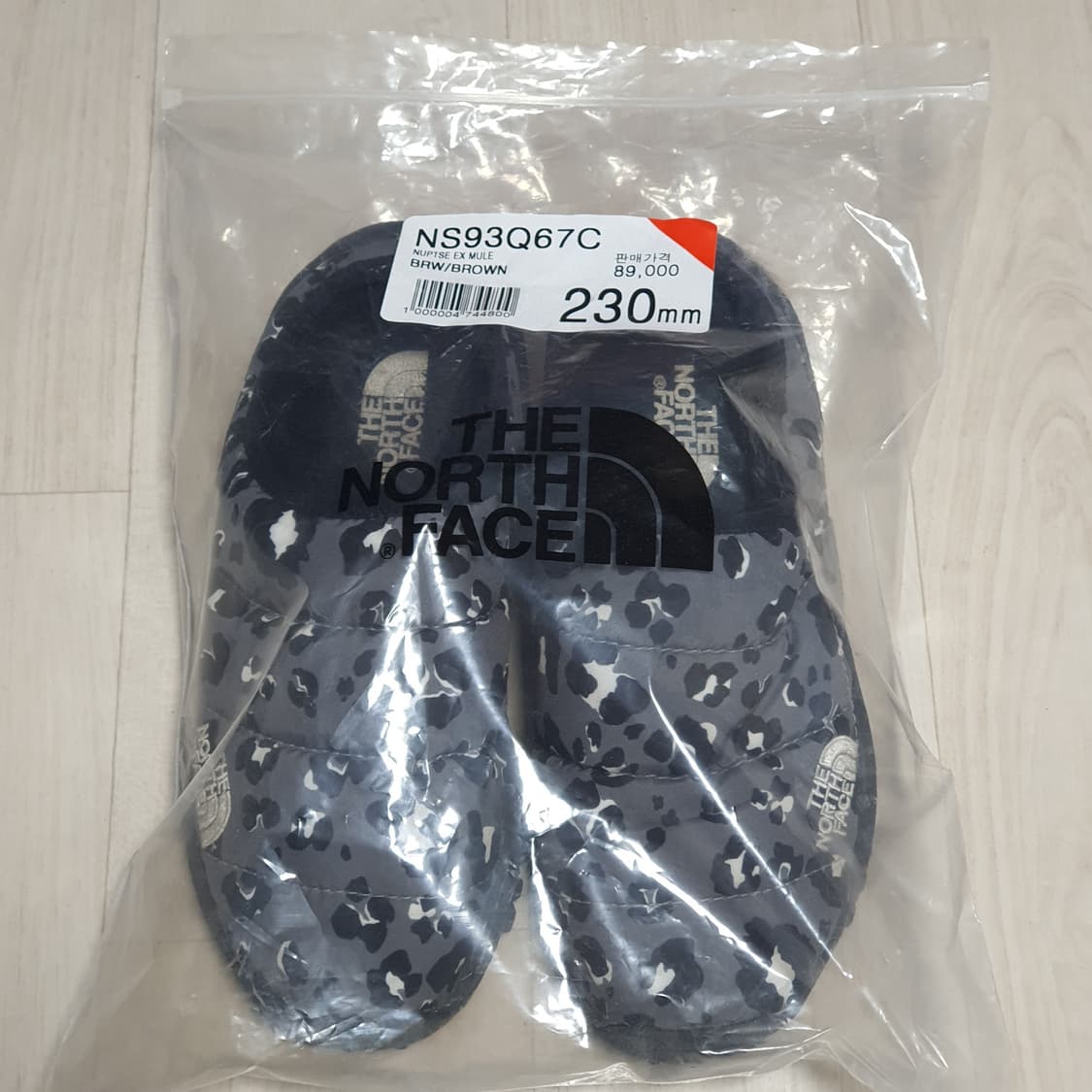 노스페이스 윈터 뮬 230 레오파드 방한화
 상품이미지8