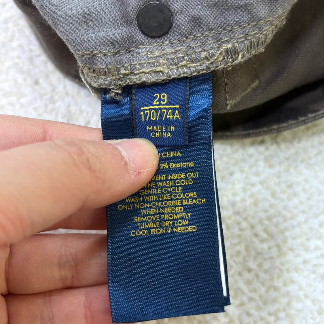 29 폴로랄프로렌 카모 데님 팬츠 0312E 상품이미지5