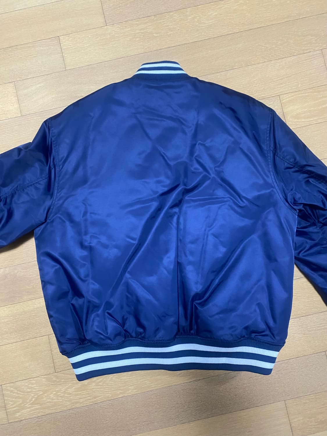 뉴에라 뉴욕양키스 스타디움 재킷 네이비 바시티 자켓 mlb 패딩 L 상품이미지5