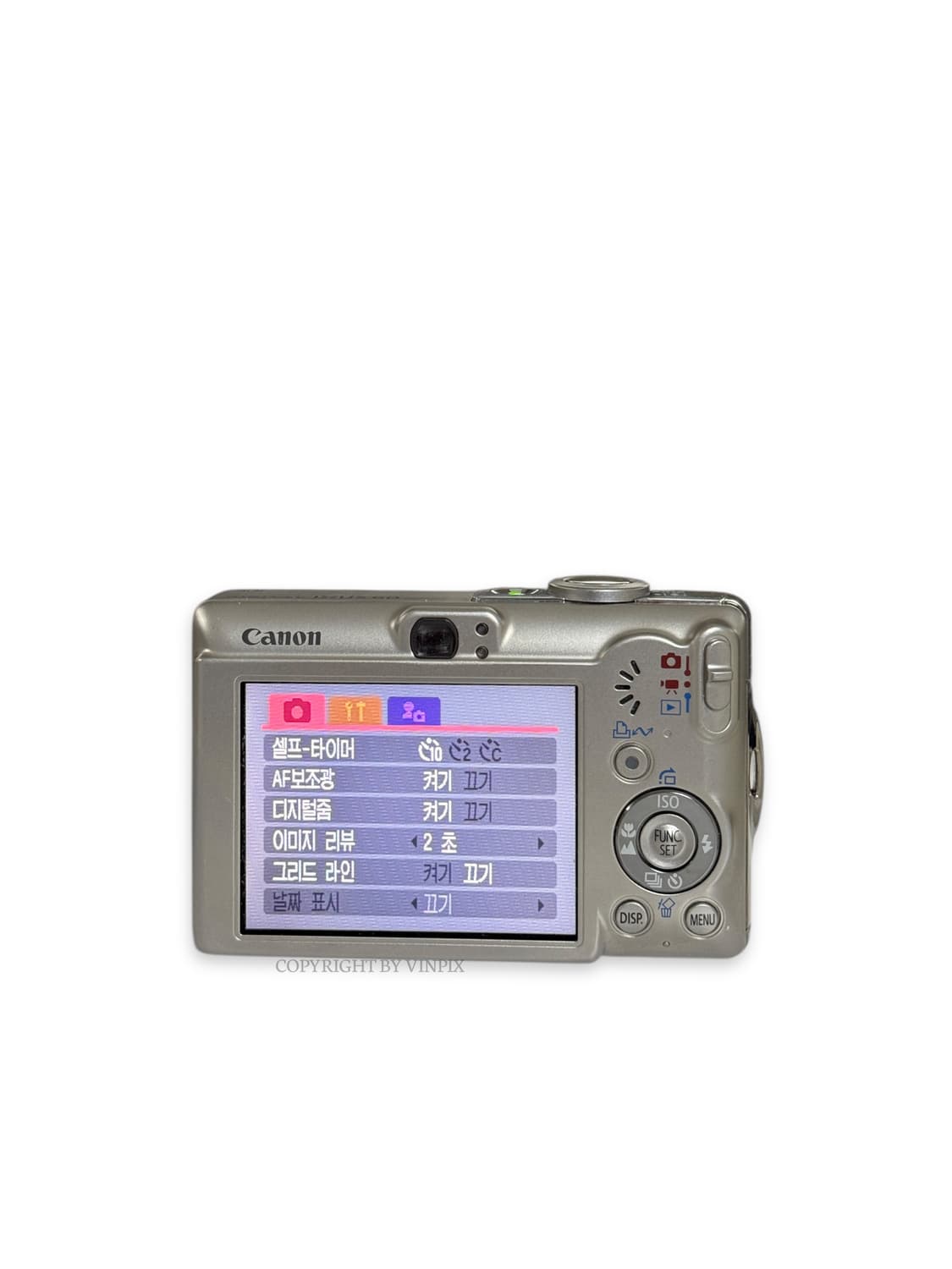 캐논 익서스 ixus 60(ixy 70) 빈티지 디지털 카메라 디카 상품이미지6