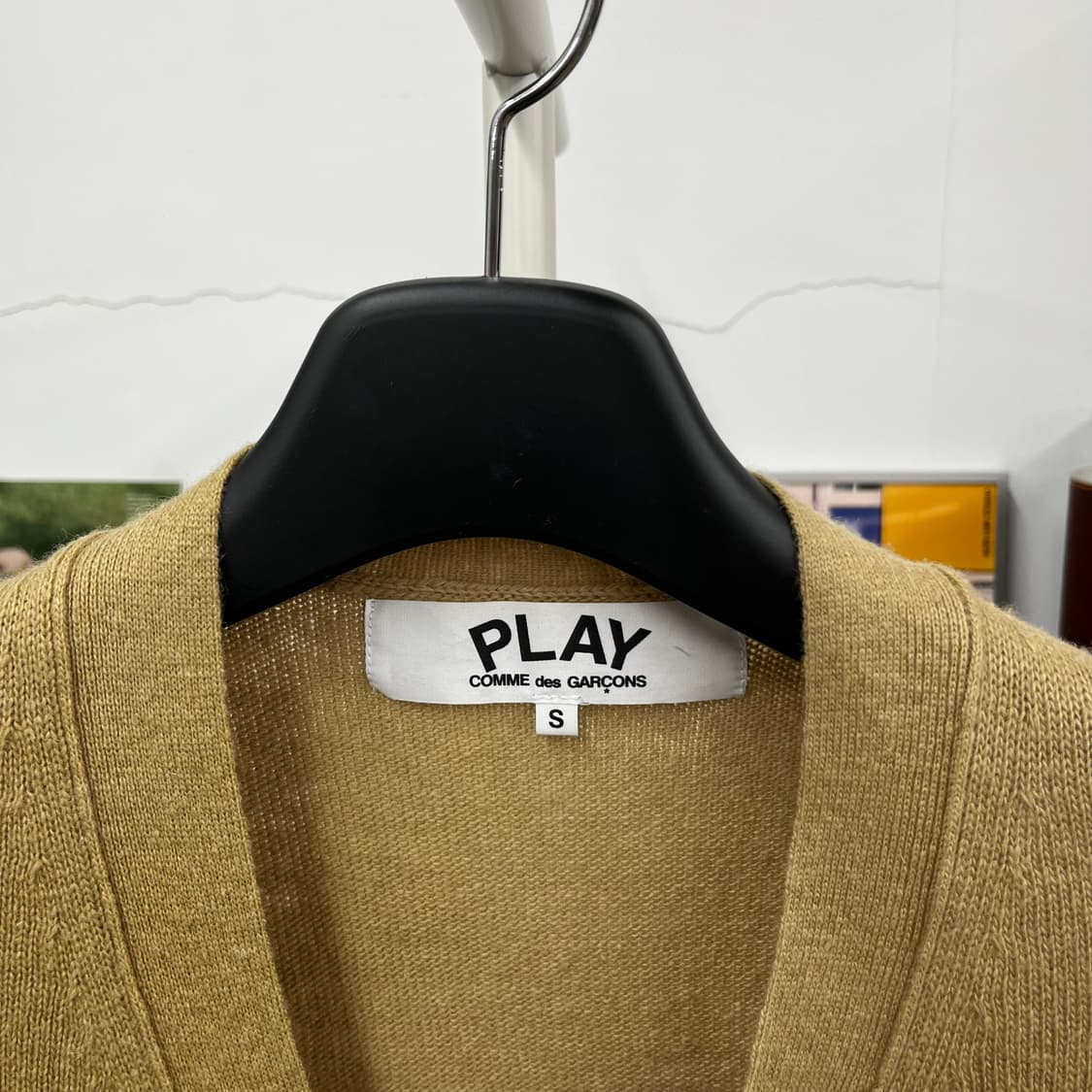 꼼데가르송 울 가디건 S 상품이미지3