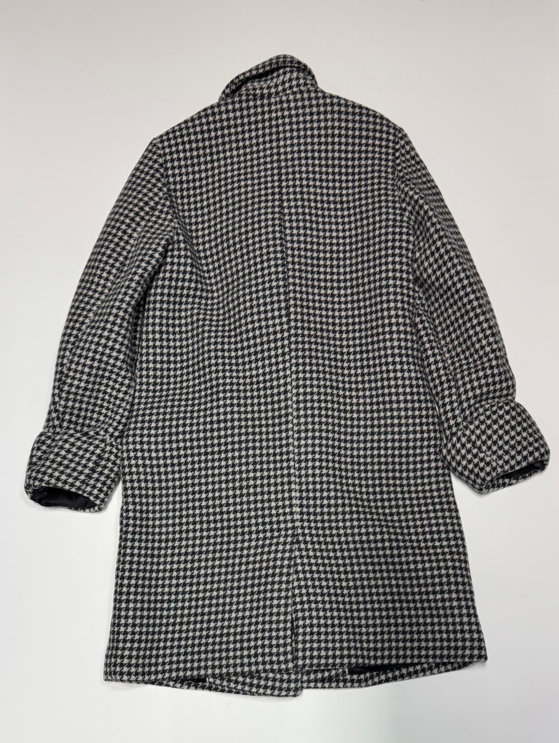 여성 자라 ZaRa 하운드투스 체크 패턴 코트 상품이미지2