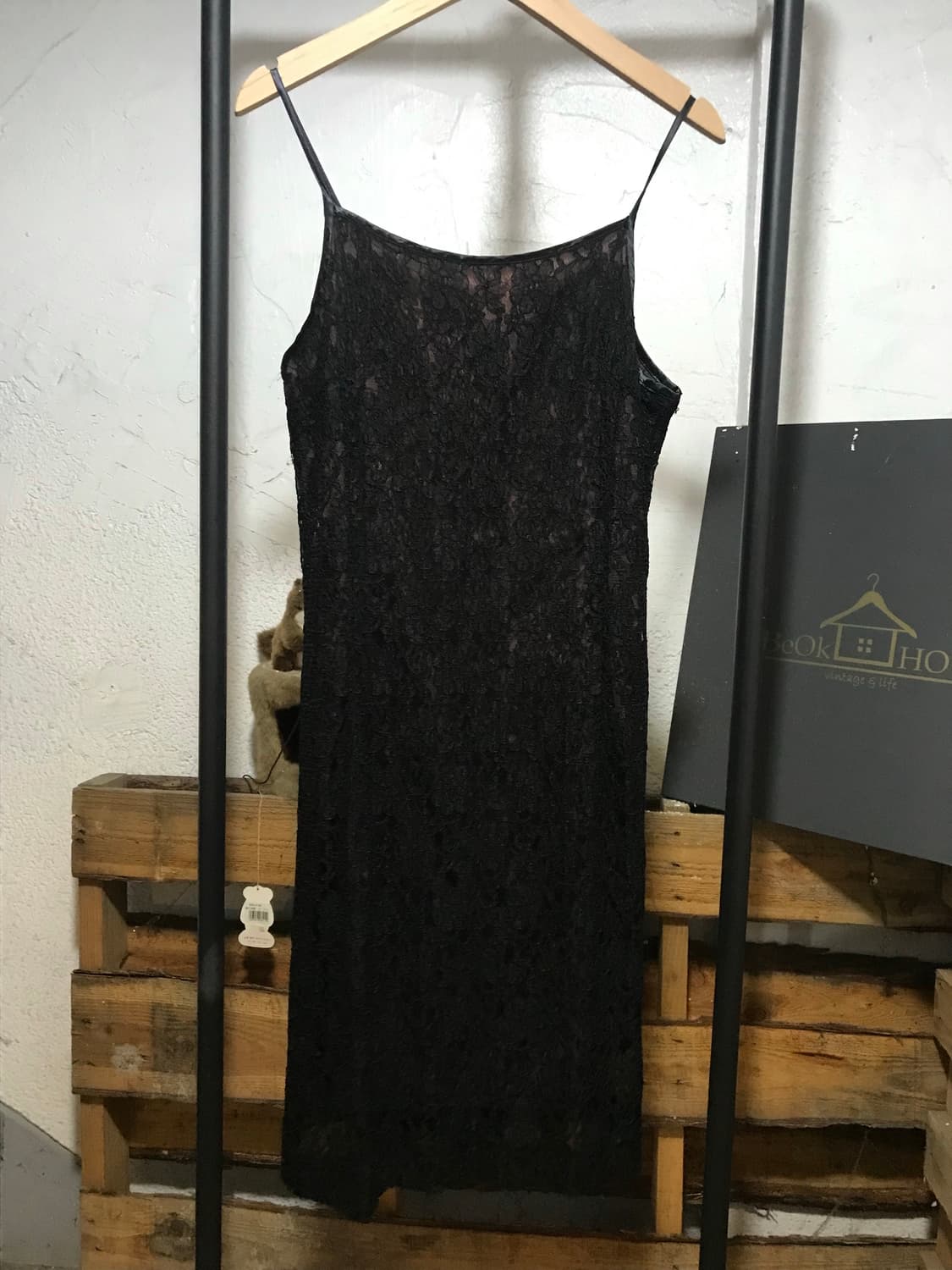 Vintage race layered slip dress 상품이미지1
