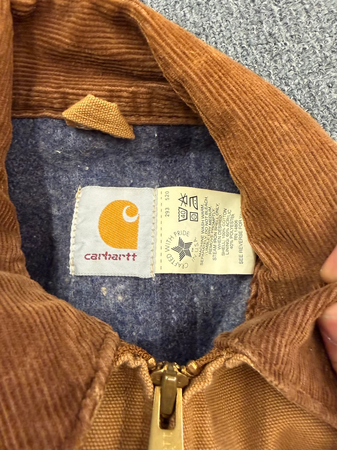 L)칼하트 빈티지 디트로이트 자켓 상품이미지2
