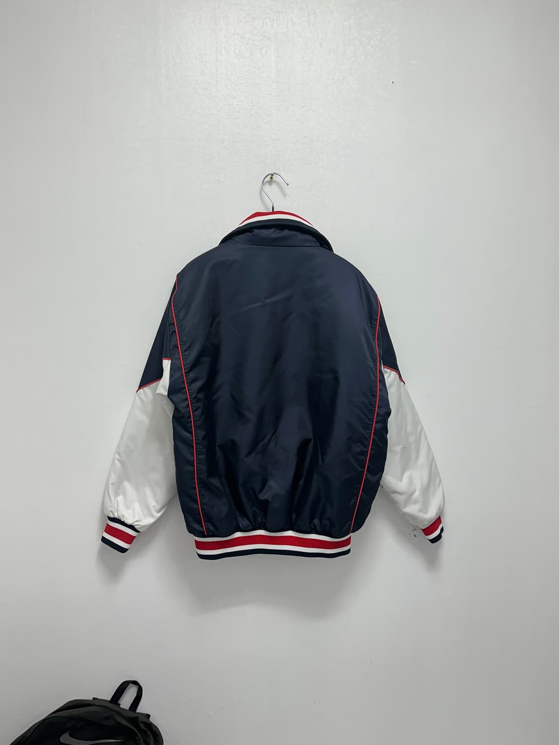 데상트 동계 야구점퍼 안감 누빔 상품이미지6