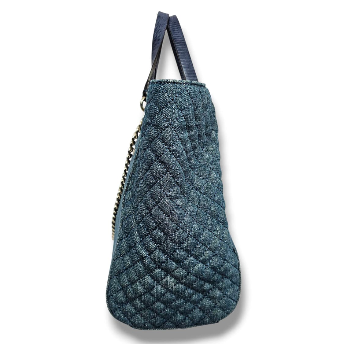 GUESS 게스 니키 체인 데님 토트백 상품이미지4