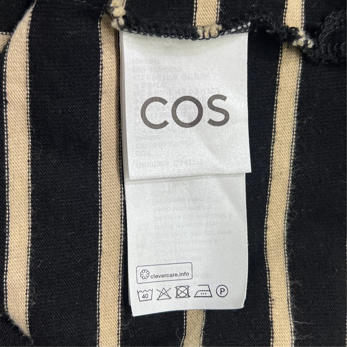 [M] COS 코스 스트라이프 카라티 상품이미지7