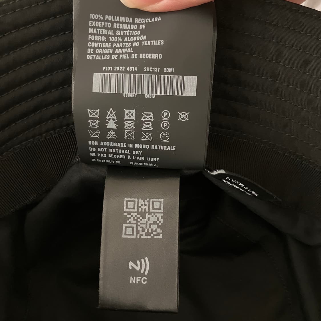 프라다 리나일론 버킷햇 L 상품이미지4