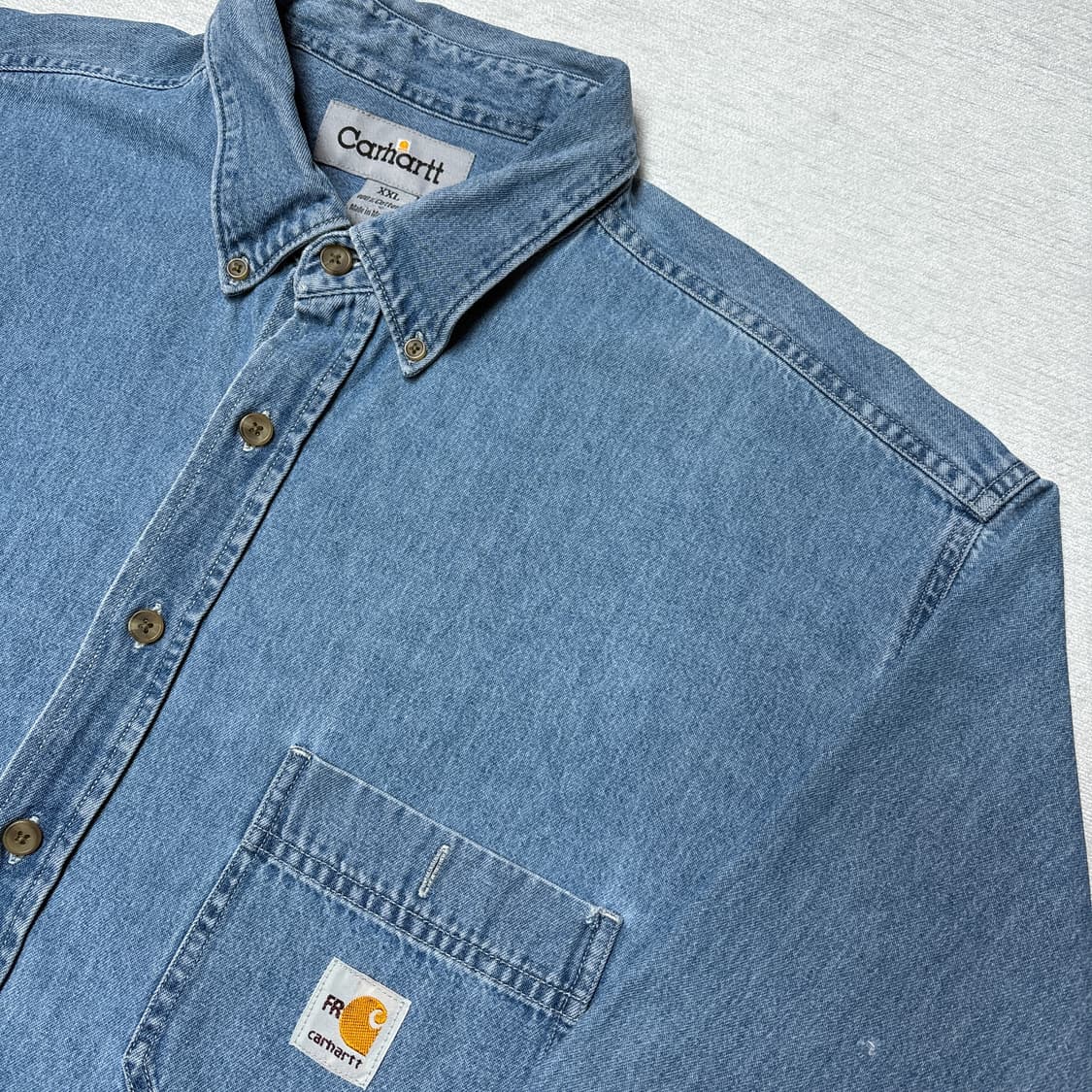 칼하트 데님셔츠 상품이미지3