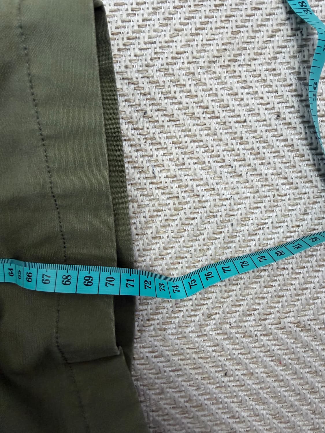 매장판정품) IRO 이로 카키 야상 자켓 34(55) 상품이미지10