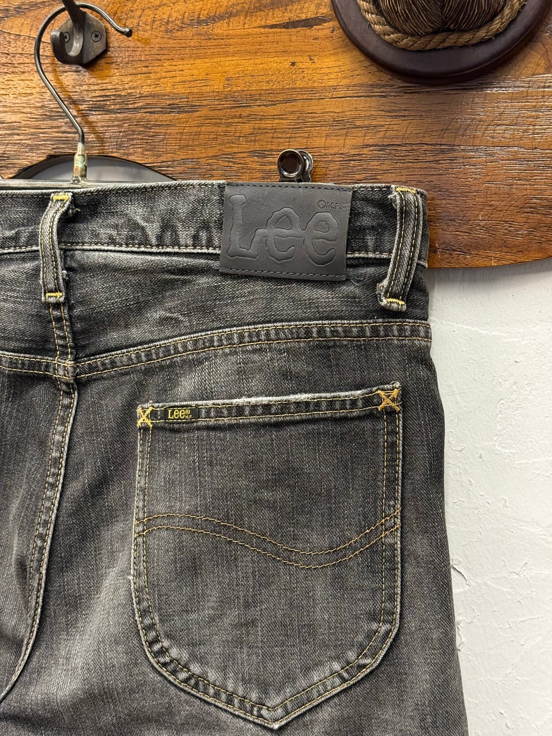 Lee Riders Black Straight Denim Pants 상품이미지6