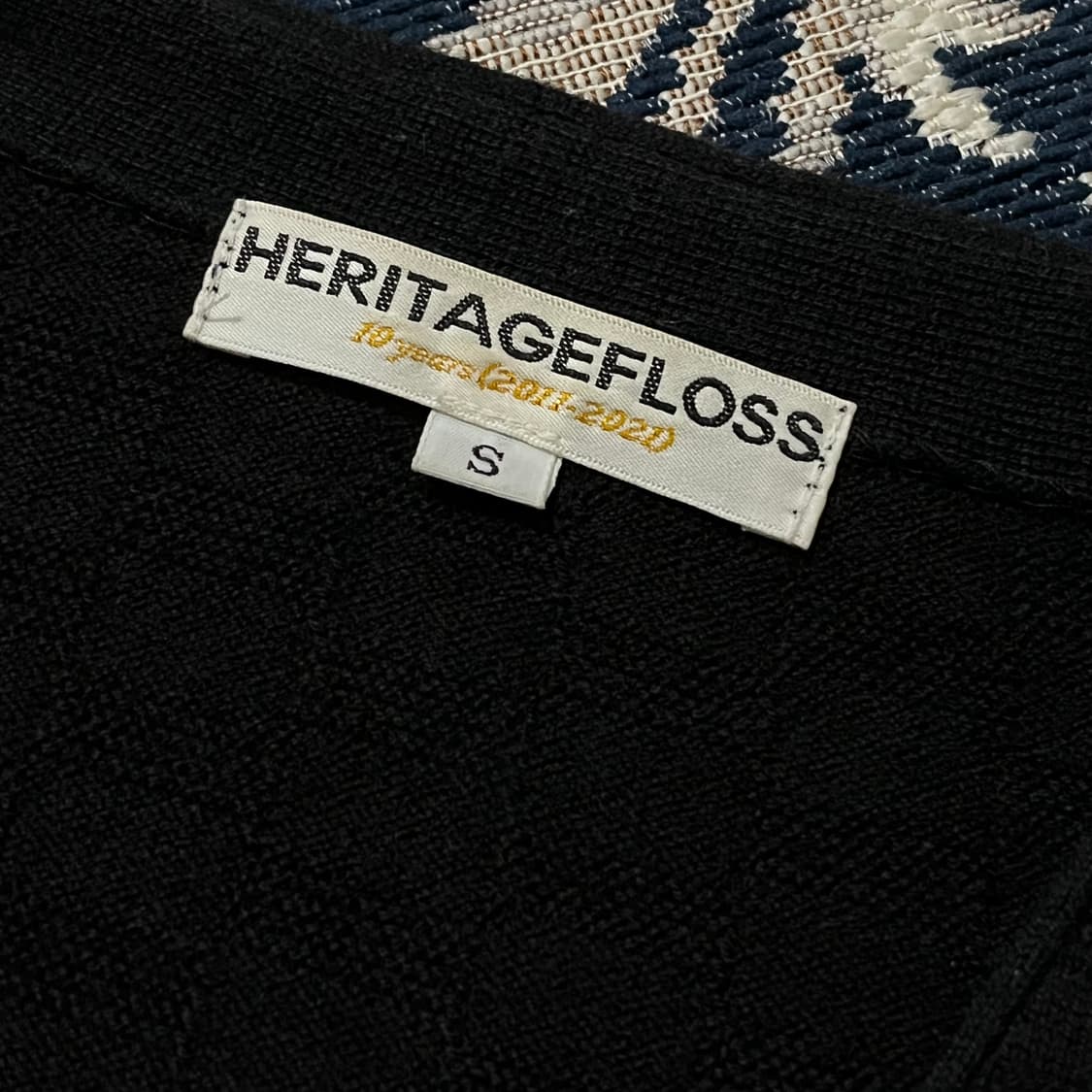 헤리티지플로스 크레스트 체크 가디건 상품이미지2