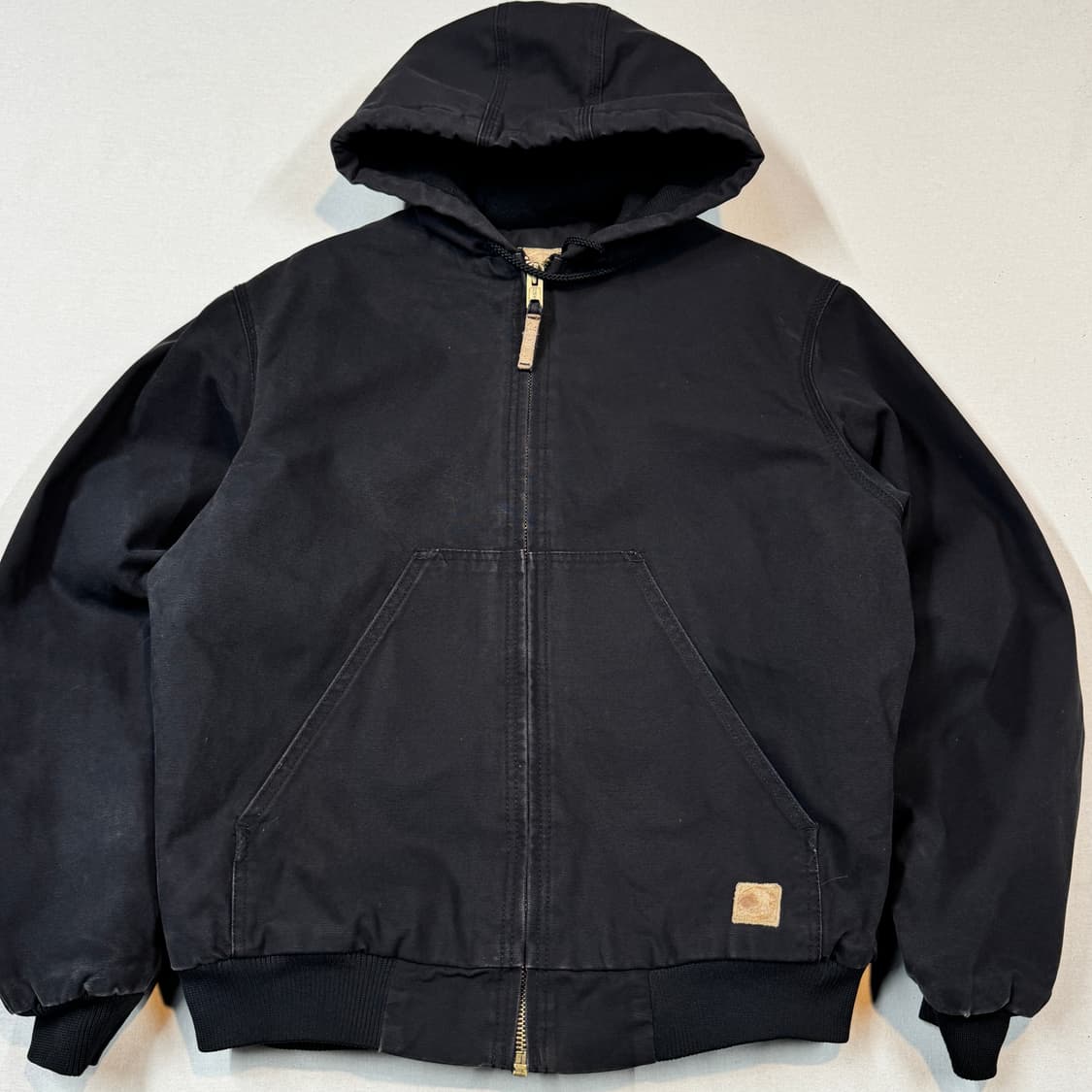 M) BERNE USA 빈티지 워크웨어 액티브 후드집업 자켓 상품이미지2