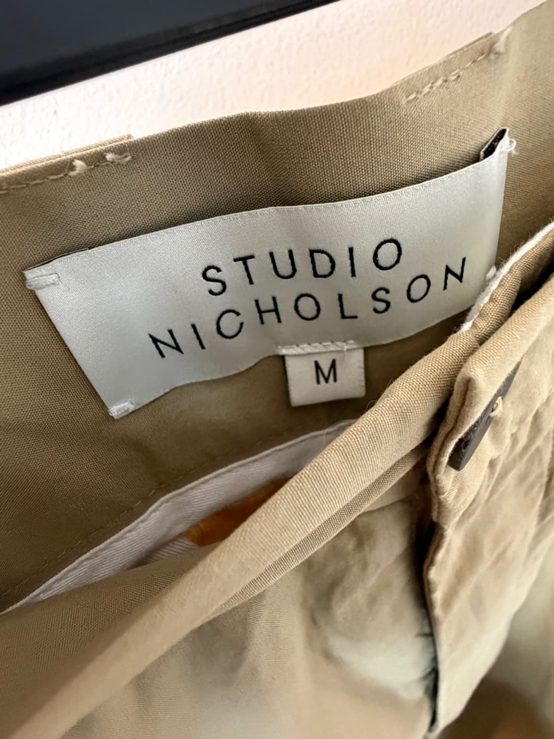 스튜디오 니콜슨 딥 플리츠 볼륨 팬츠 상품이미지5