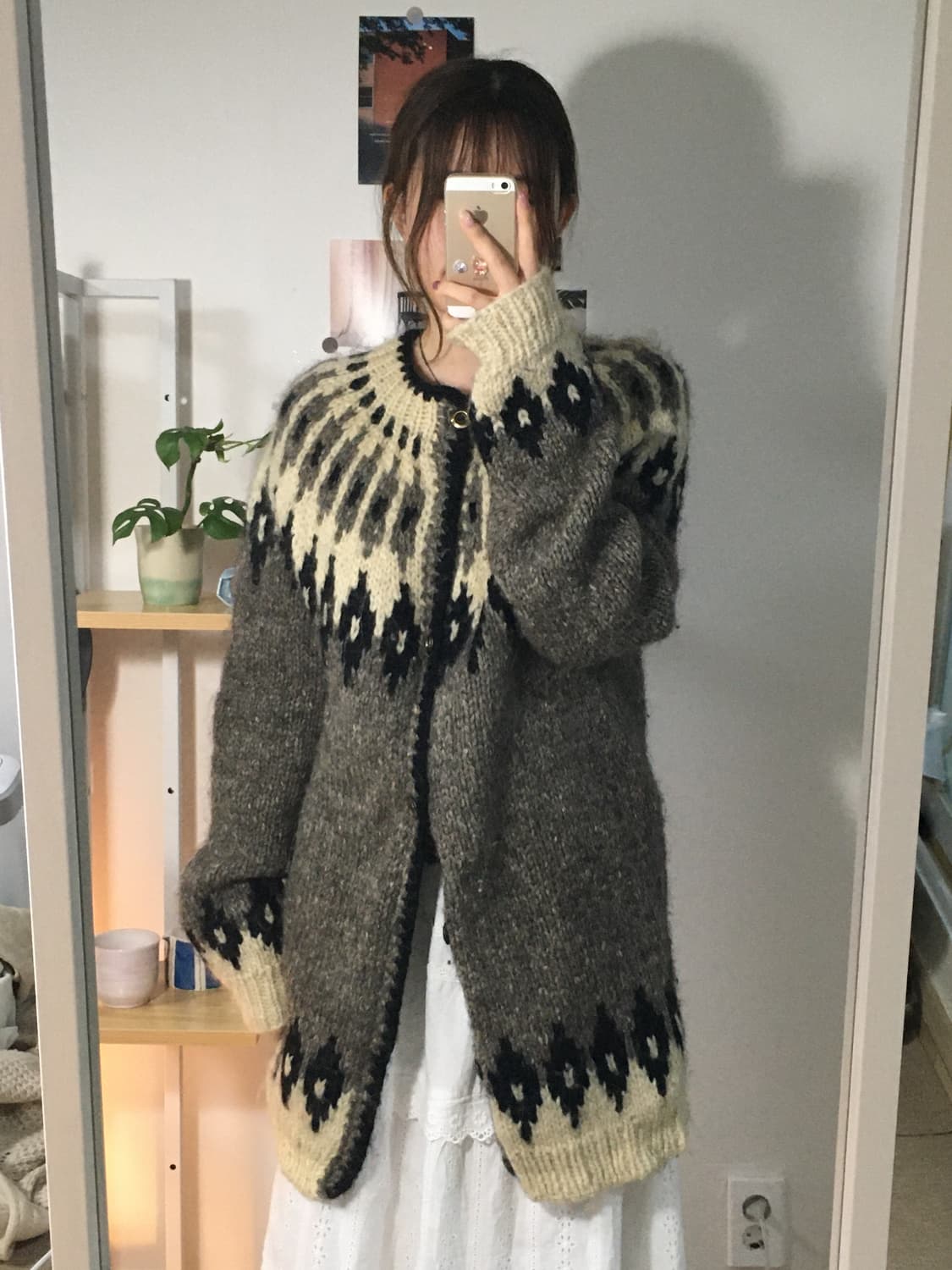 노르딕 롱 가디건 상품이미지2