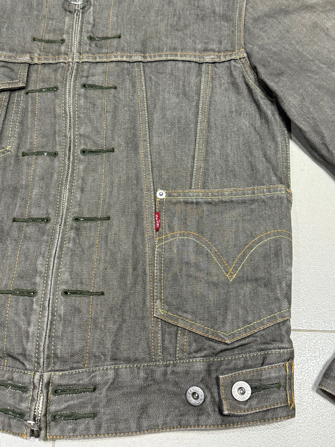 2010 타카히로 미야시타x리바이스 lefty 투웨이 데님 자켓 상품이미지4