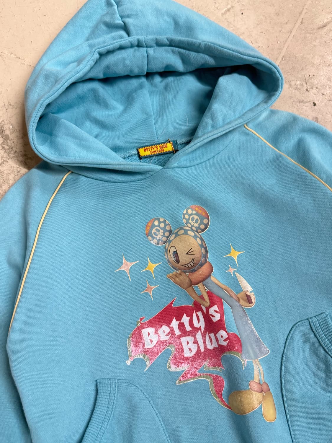 Betty's blue printing detail hoodie 상품이미지6