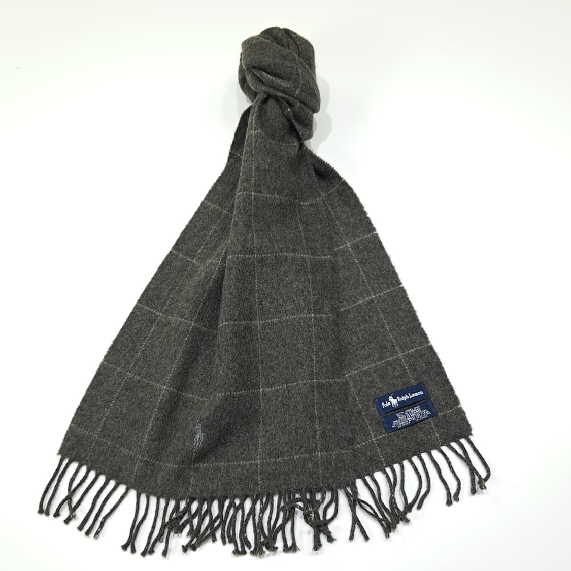 MX424 폴로 랄프 로렌 카멜헤어 머플러 상품이미지2