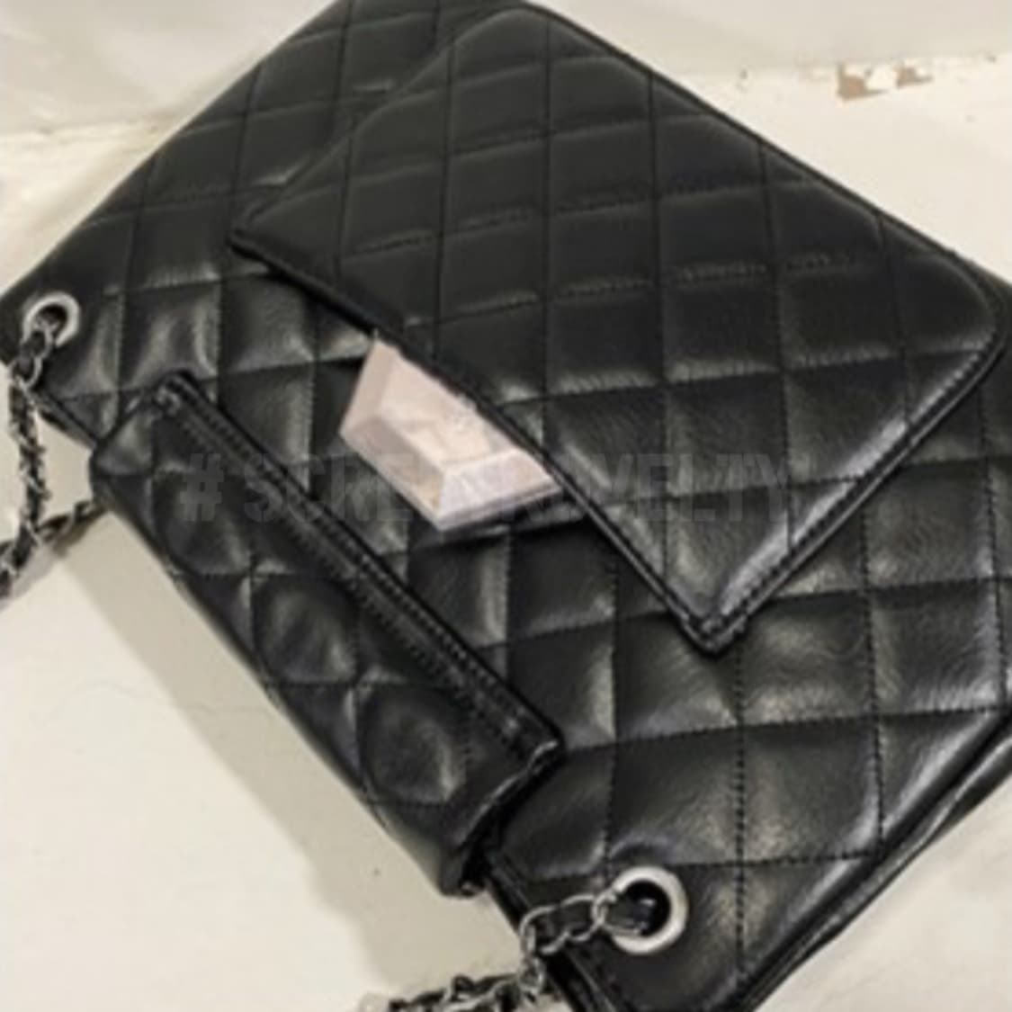 샤넬 CC로고 은장 스트랩 숄더 체인백 상품이미지8