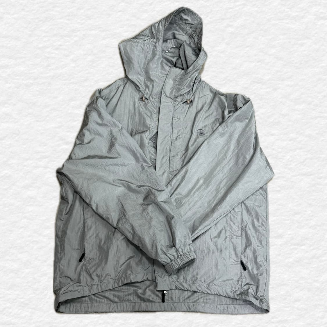 트래블 고프 후드 윈드 브레이커 (그레이) 상품이미지4