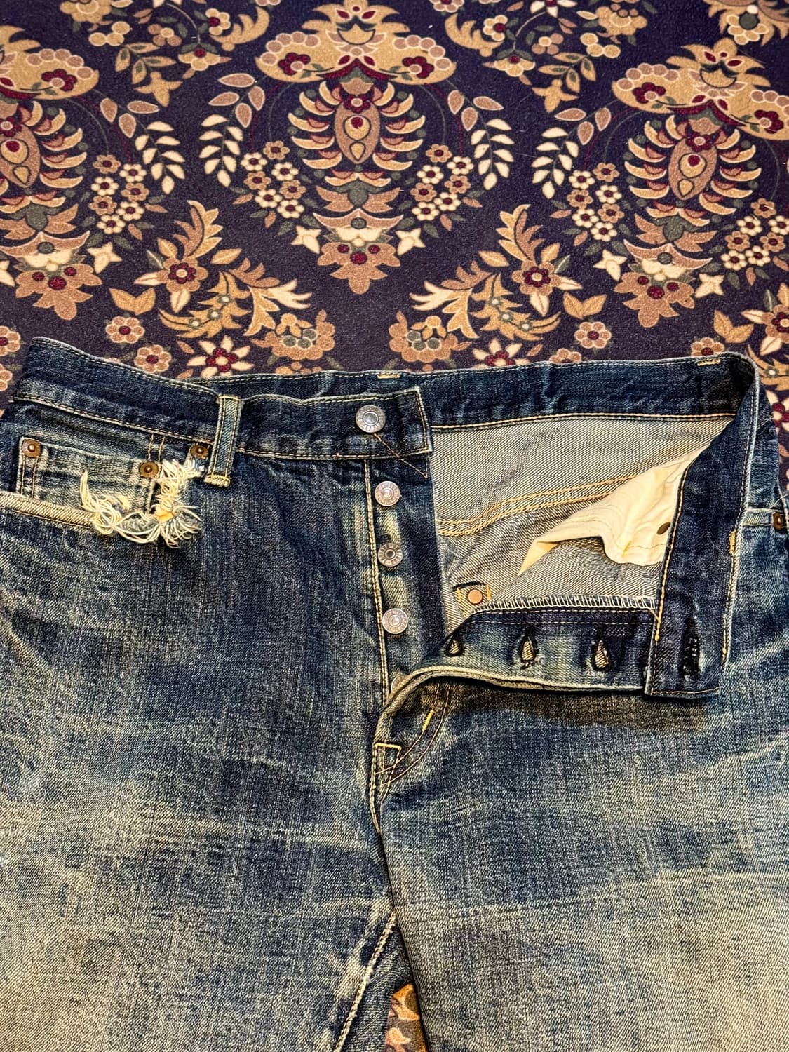 옴니갓 5010-Aw 셀비지 데님팬츠 상품이미지4