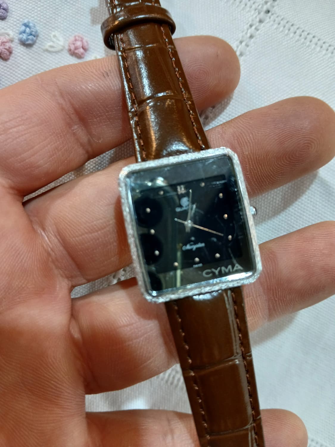 80s 빈티지 스위스 CYMA 여성용 쿼츠시계 상품이미지1