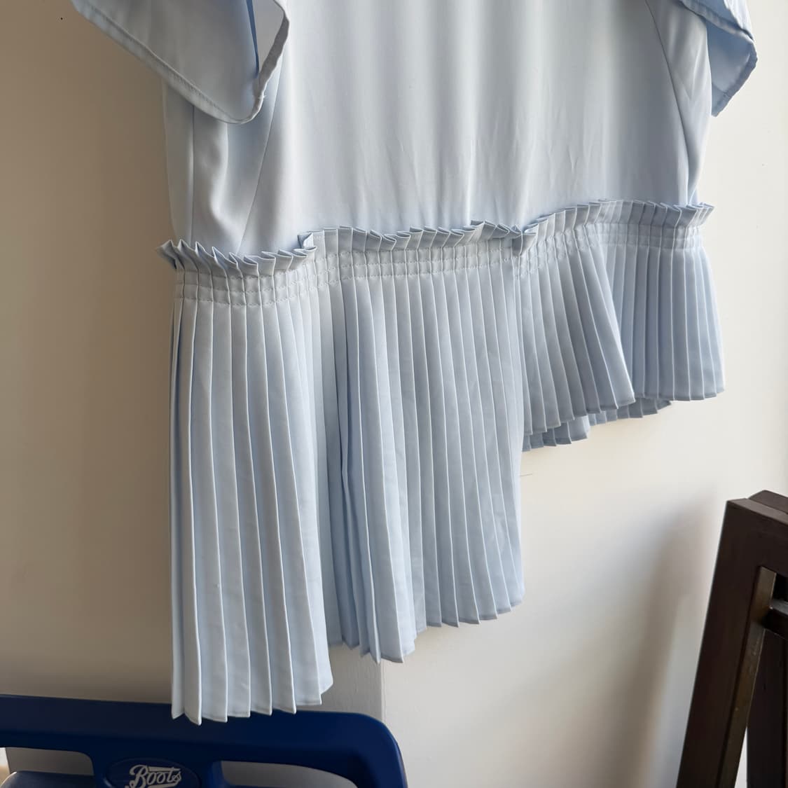 mm6 메종 마르지엘라 플리츠 블라우스 상품이미지2