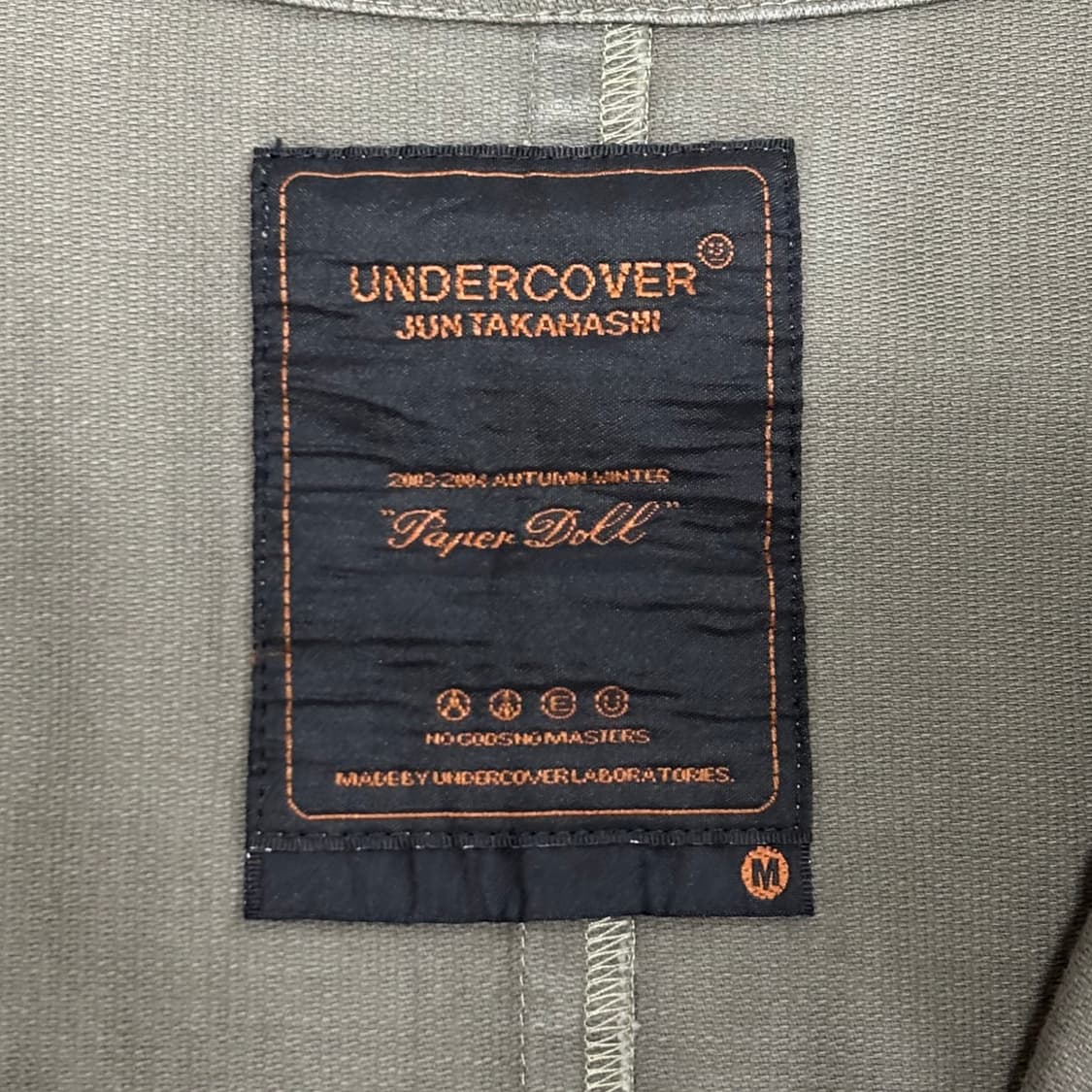 언더커버 03aw 아카이브 페이퍼 돌 m65 피쉬테일 파카 코트 자켓 상품이미지3