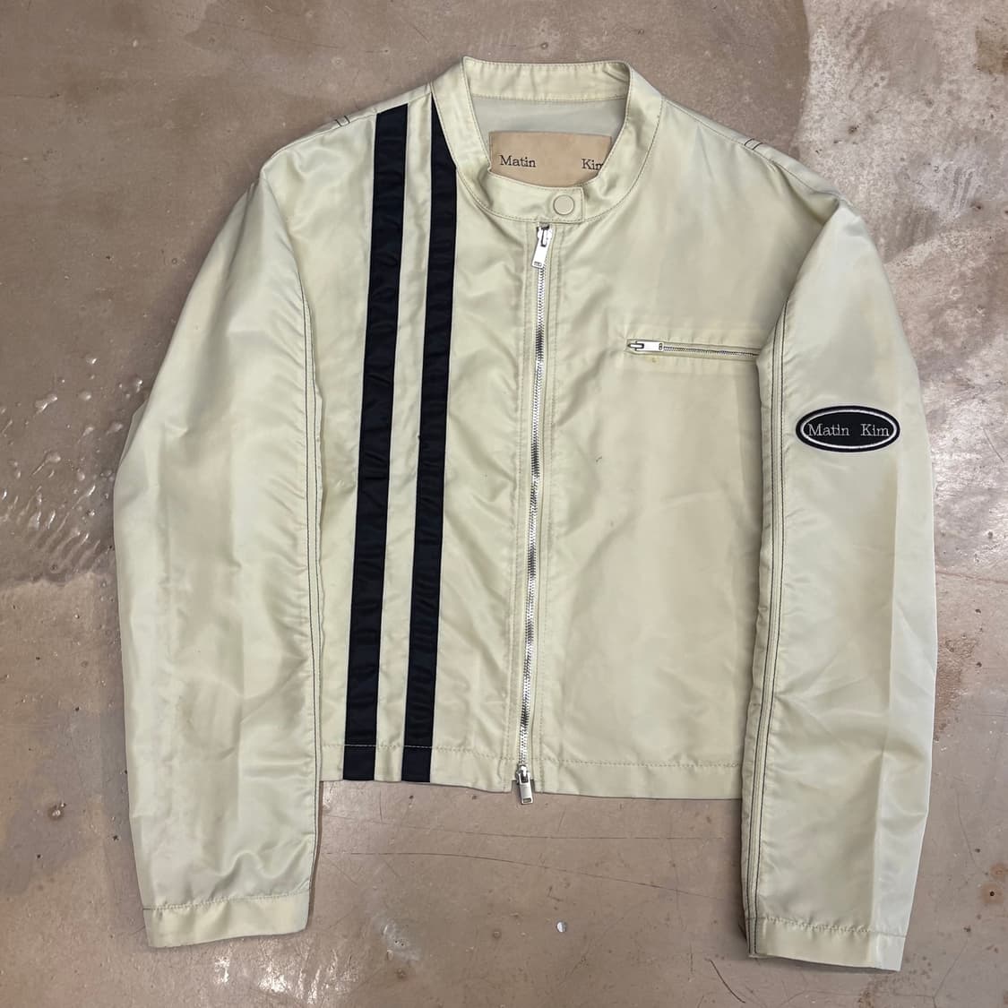 S 마뗑킴 여성용 크롭 스피드 레이싱 자켓  상품이미지2