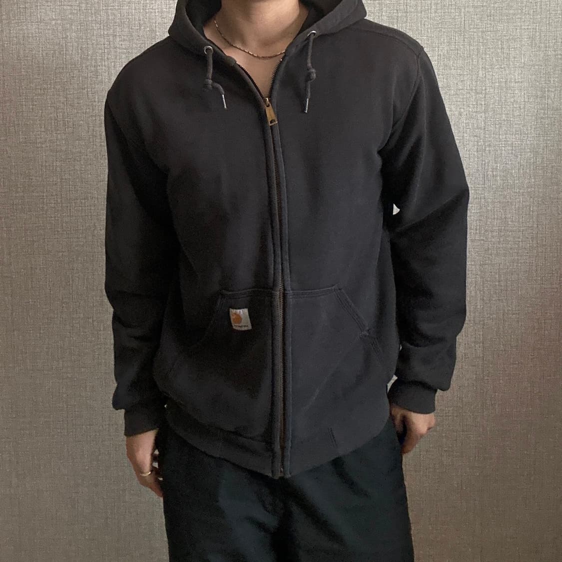 Carhartt 칼하트 오버핏 써멀 후드집업 상품이미지1