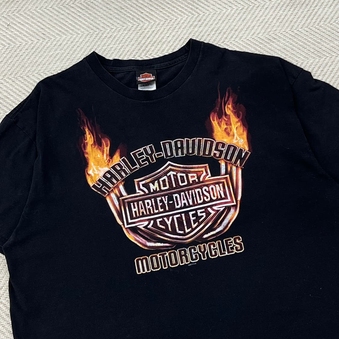 할리데이비슨 프린팅 반팔티 r3175 상품이미지3