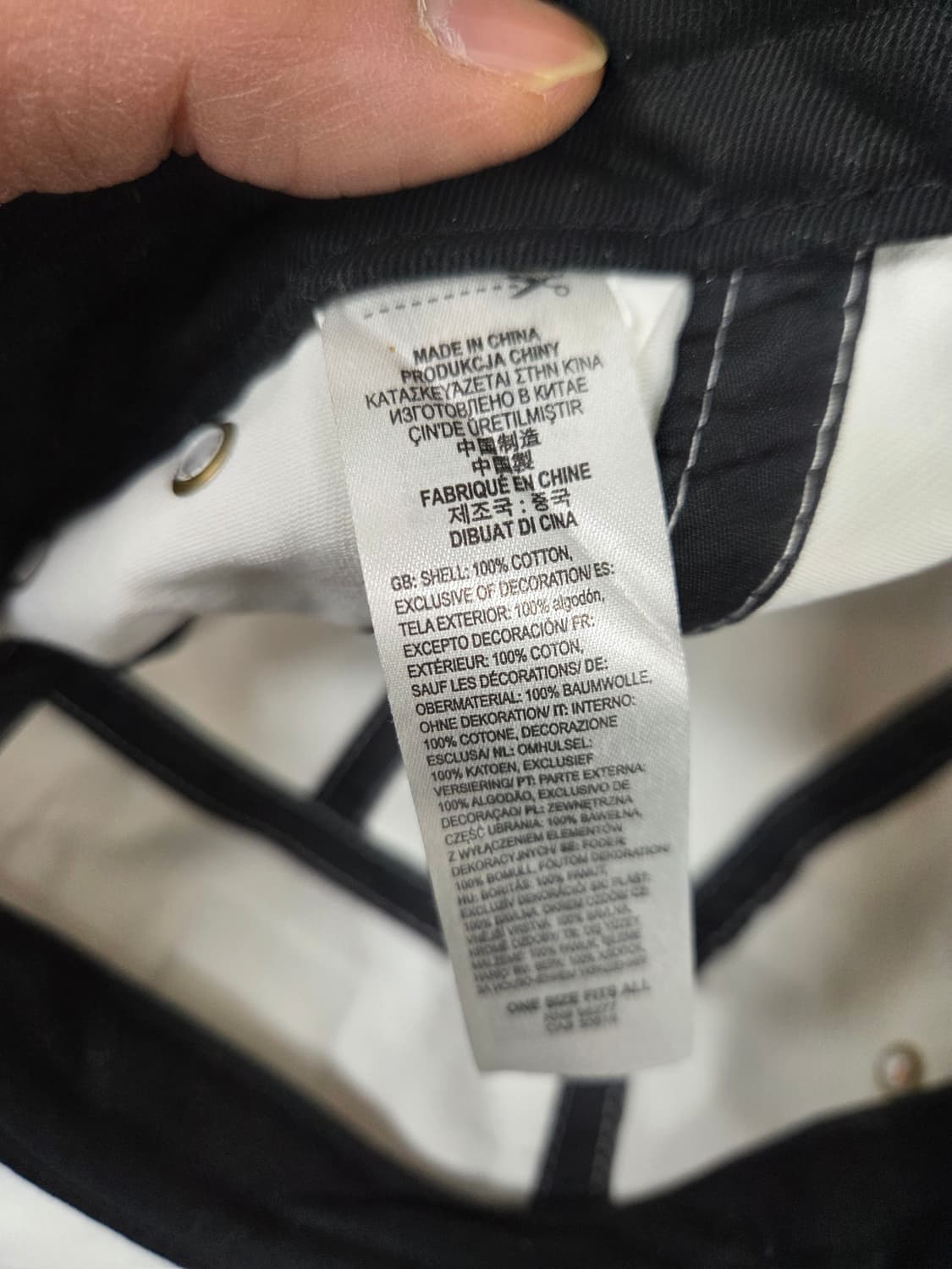 반스 기본로고 캠프캡 모자 프리  상품이미지4