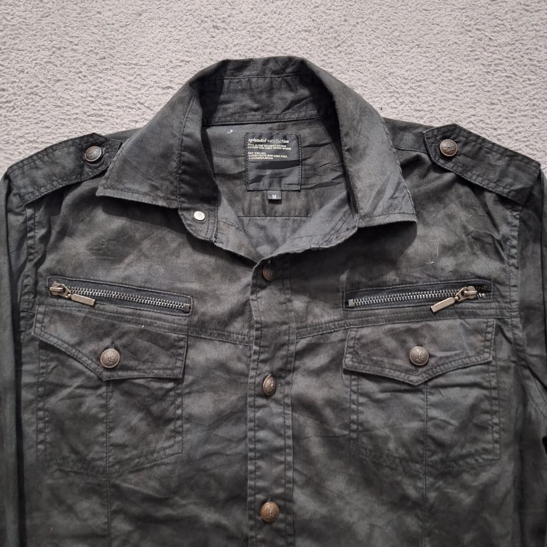 Y2k bleached jacket 상품이미지2