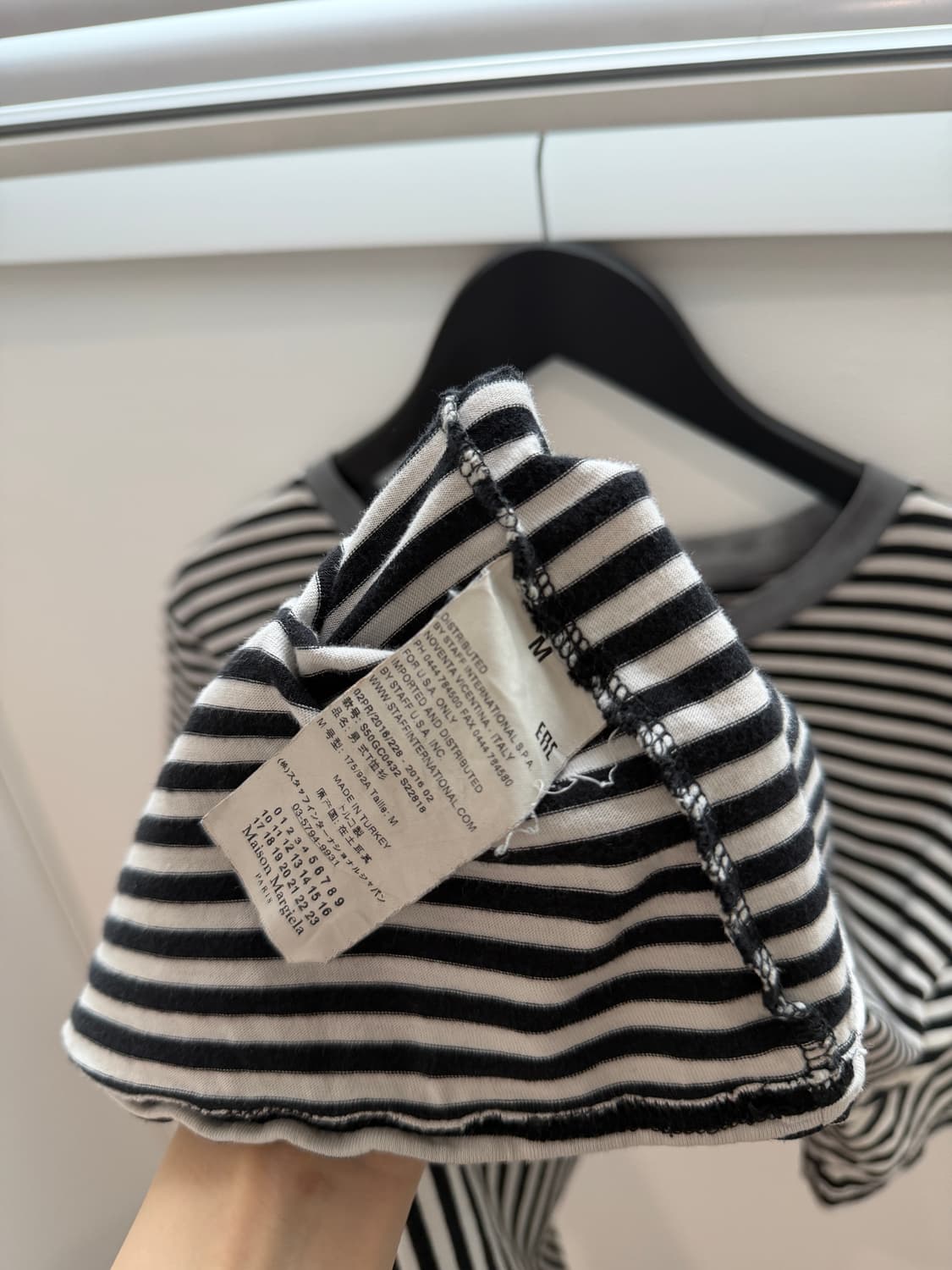 마르지엘라 스트라이프 티  상품이미지3