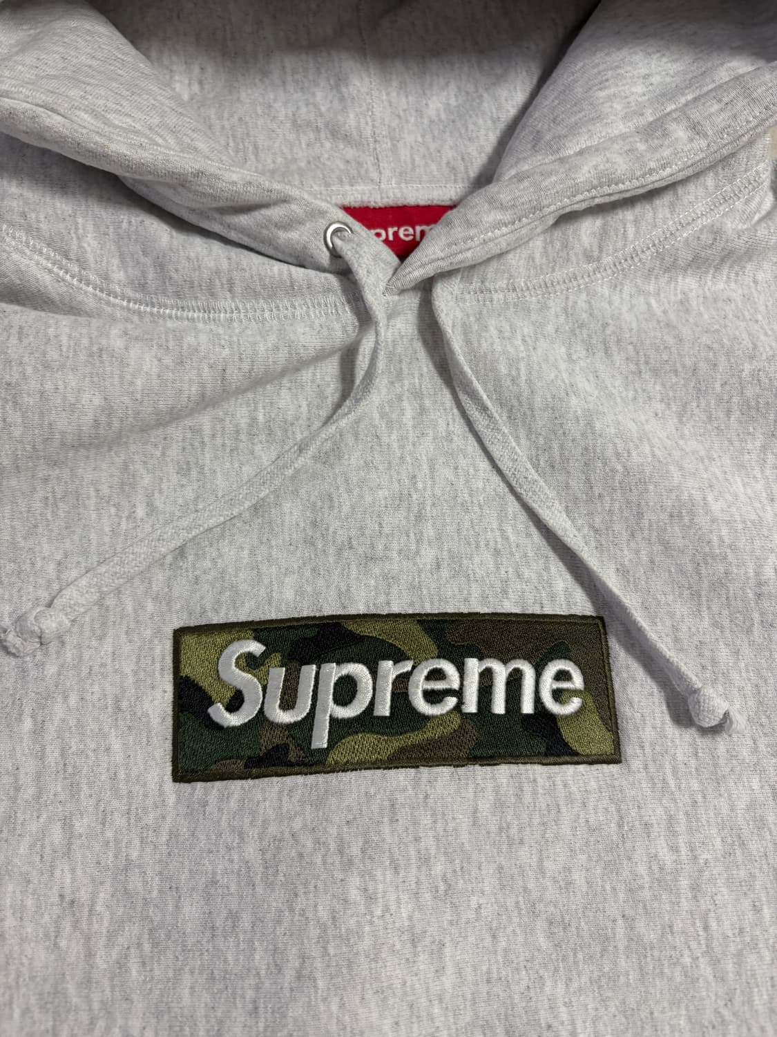 [XL] 슈프림 박스로고 후드 카모 그레이 상품이미지2