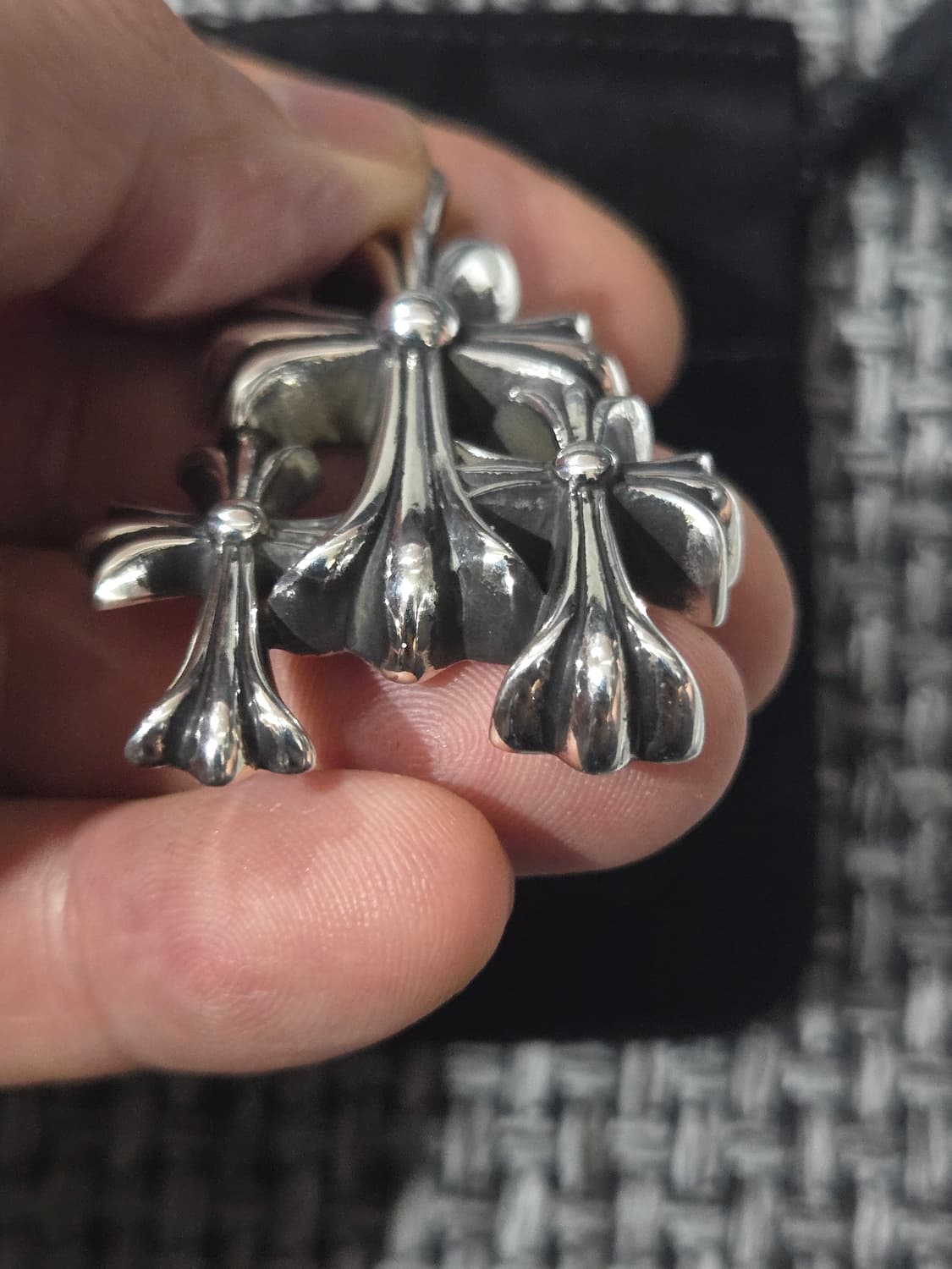 크롬하츠 3ch 크로스 펜던트(정품) 상품이미지3